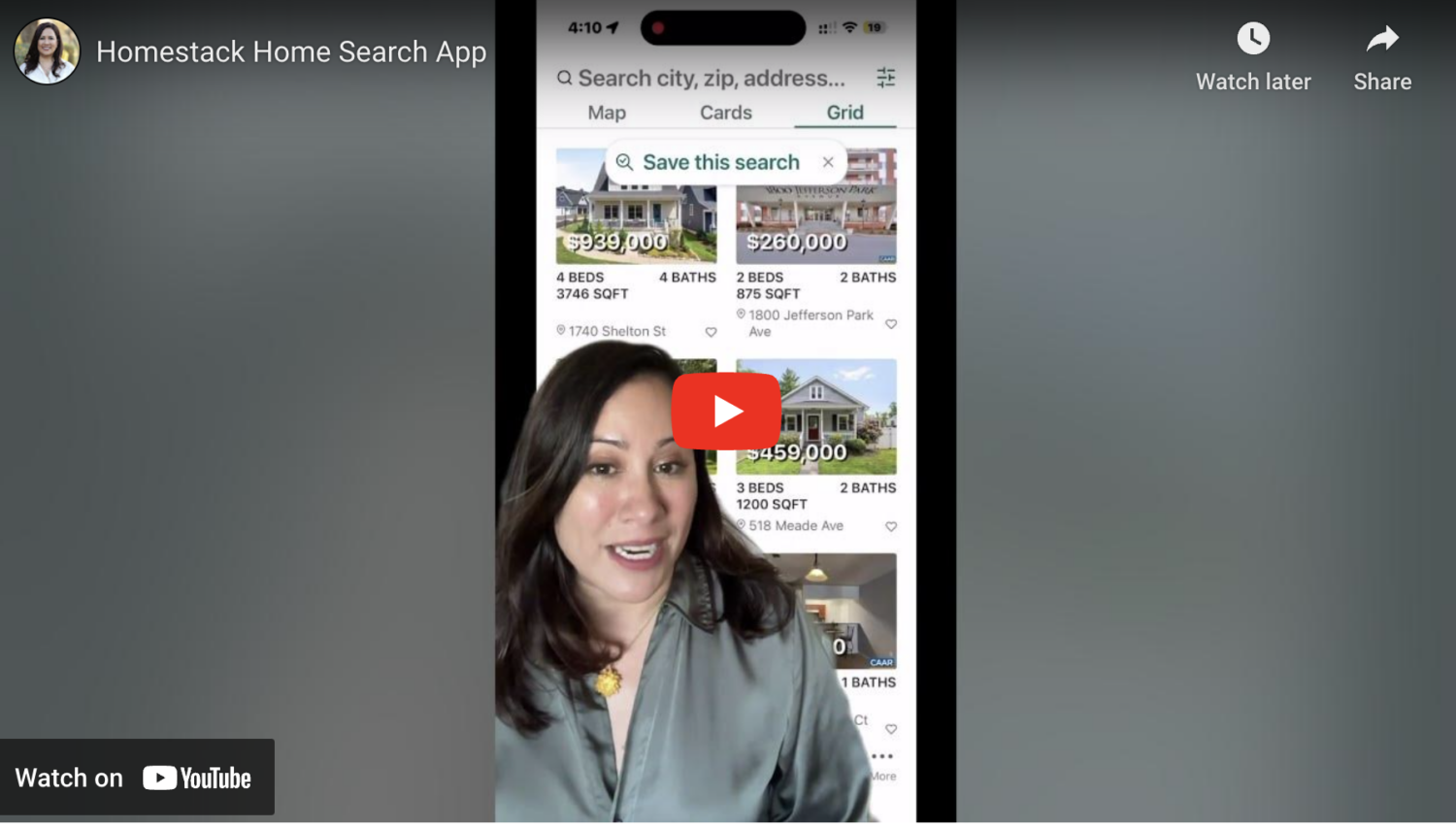 Homestack Home Search App